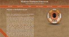 Desktop Screenshot of marthastruever.com